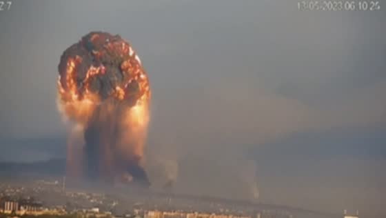 Explosion rocks Ukrainian Khmilnyk: Kamikaze drone attack damages hundreds of buildings