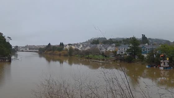 Severe flooding as atmospheric river drenches the area in California, USA