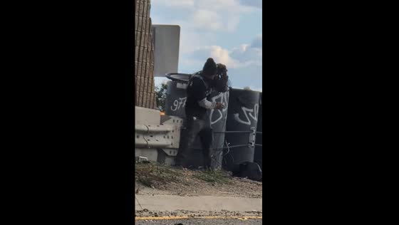 Brazen copper thief caught on camera folding stolen miles of wire in Los Angeles 