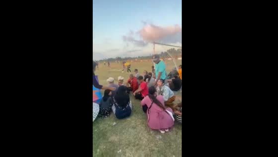 Accidental football impact: 10-year-old spectator struck by stray ball 