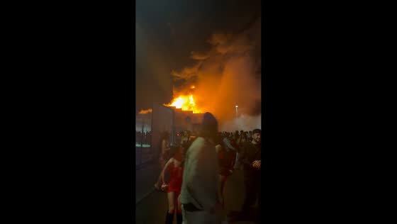 Nightclub fire prompts evacuation in Kehl, Germany