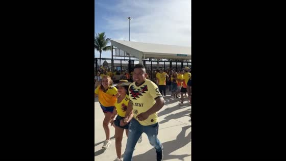 Fans breach Hard Rock Stadium gates for Copa America final