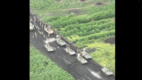 Prisoners of war exchange: a harrowing scene near Bakhmut, Ukraine