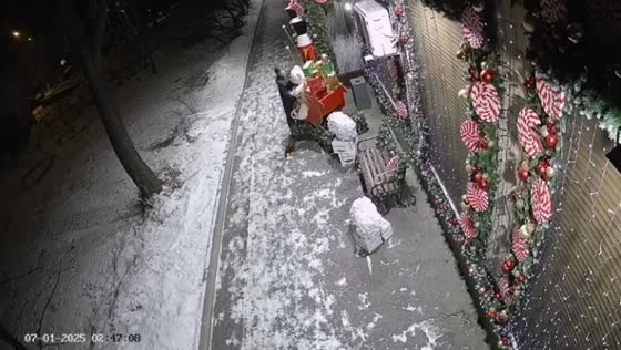 Man steals teddy bear from beauty salon in Moscow, Russia