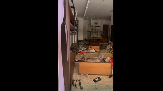 Protests leave Nairobi shops ravaged by looting