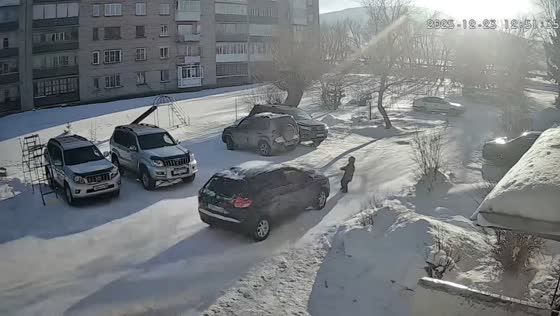 Driver strikes child and leaves scene in Ridder, Kazakhstan