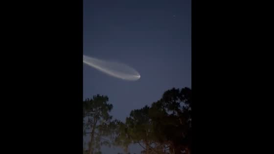 First-hand view: SpaceX Falcon 9 launch from Jupiter, Florida