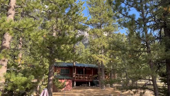 Rain, hail, and sunshine in Las Vegas mountains
