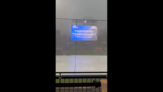 Tornado warning halts WooSox game at Polar Park in Massachusetts, USA