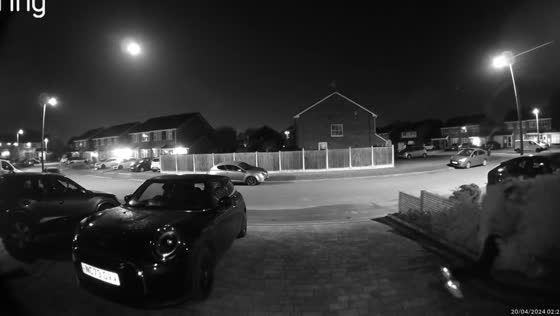 Security cam catches Wolverhampton resident taking a tumble