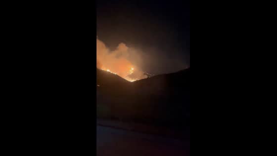 Post fire ignites near Pyramid Lake, prompts evacuations