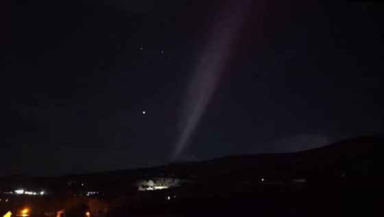 Breathtaking northern lights and STEVE over Buncrana, County Donegal