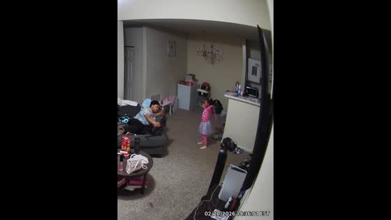 Child’s jump routine mishap in North Charleston, South Carolina, USA
