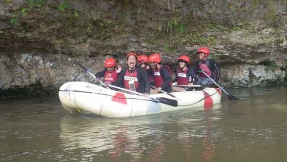 Snake prank aboard: guide's sneaky surprise in Cagayan de Oro