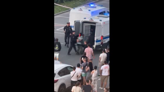 Shooting incident on Komendantsky Prospekt in St. Petersburg