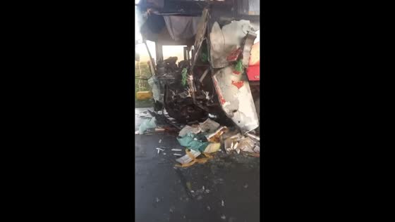 Multi-vehicle collision at dawn in Ipil, Zamboanga Sibugay, Philippines