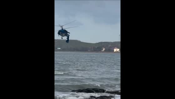 Ka-226 helicopter crash in Makhachkala, Dagestan, Russia