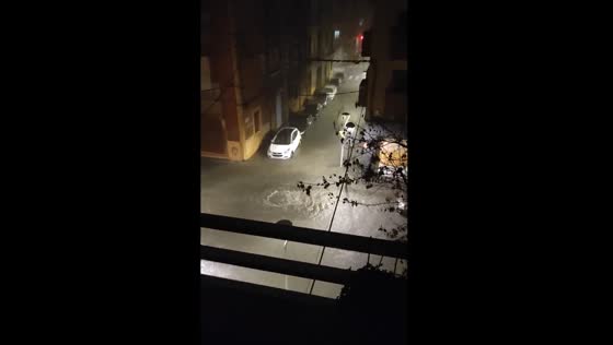 Heavy rains cause flooding in Tarragona, Spain