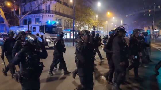 Police disperse pro-Palestine rally in Paris amid Gaza conflict fallout