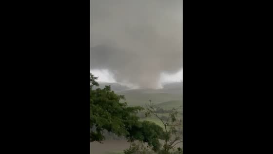 Tornado formation captured between Ballito and Tongaat, South Africa