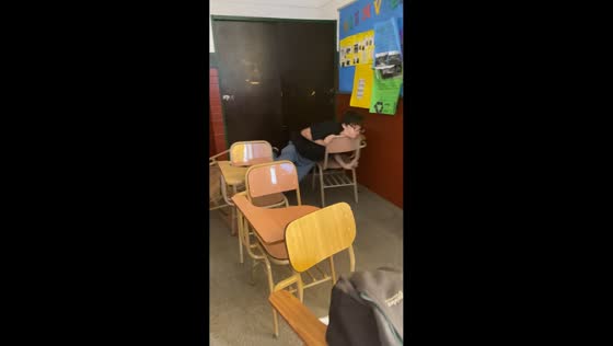 Student fails to jump from closet in Buenos Aires, Argentina