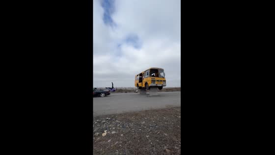 Determined stuntman Chebotarev crashes during 102nd stunt attempt