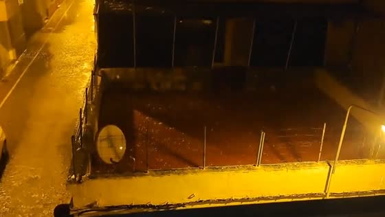 Hailstorm hits El Ejido, Spain