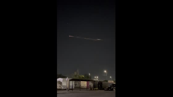 Possible meteor shower captured in Ciudad Juárez, Mexico