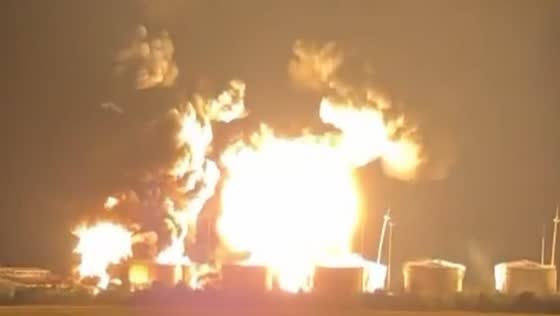 Ukraine drone attack sparks fire at fuel depot in Kamensky District, Russia
