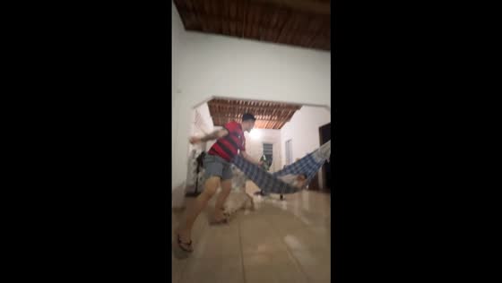 Dog bites man during TV game excitement in Pacajus, Brazil