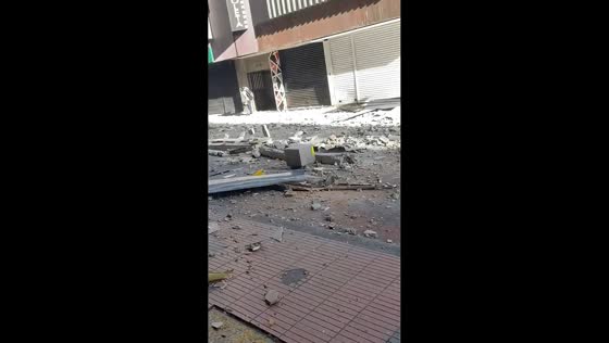 Strong earthquake sends residents fleeing buildings in Cali, Colombia