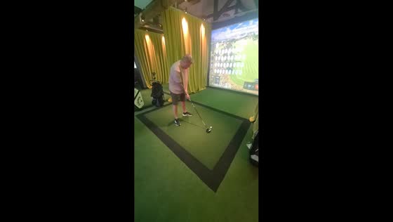 Man accidentally breaks glass while playing indoor golf in Cork City, Ireland