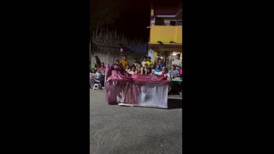 Creepy Halloween costume in Quezon City