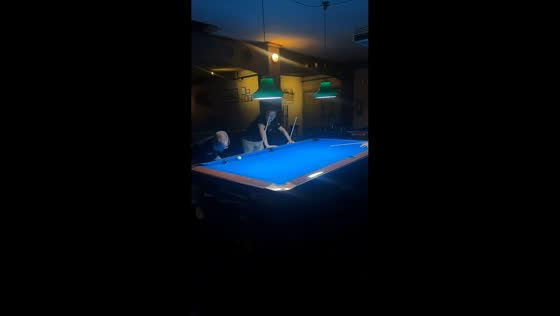 Billiards game turns into a series of hilarious misses in Roosendaal, Netherlands