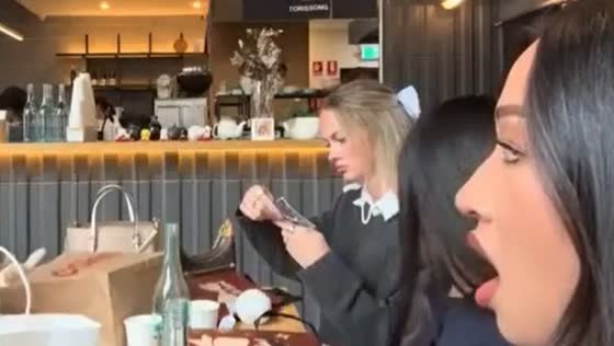 Friend surprises with hidden ultrasound in Galentine's gift