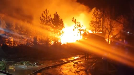 The consequences of the strike on Melitopol in the Zaporozhye region