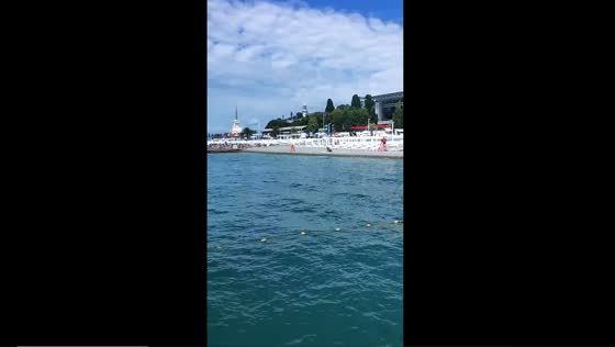 Sochi residents are up in arms against a woman who “rented” an entire beach during rush hour