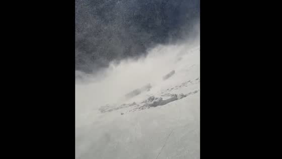 Controlled avalanche triggered in Sogndal, Norway