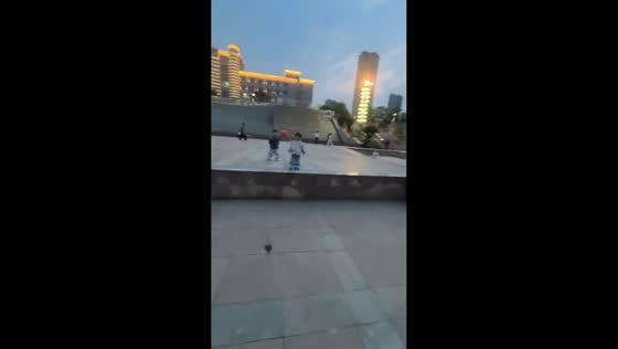 Ball accidentally hits girl during playtime in Jiangxi, China
