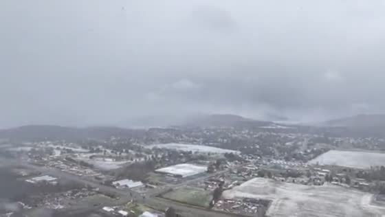 Timelapse of drifting snow in Wayne, Kentucky, USA