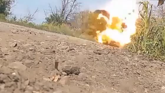 Ukrainian forces destroy Russian tank near Bakhmut in ongoing conflict