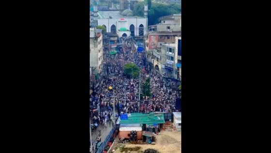 Students protest in Barishal and Chittagong, Bangladesh, calling for PM Hasina’s resignation