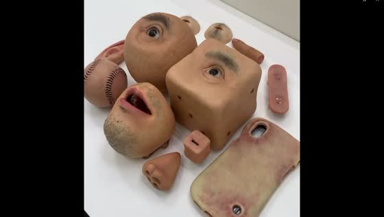 Uncanny creations: Japanese artist crafts human-like accessories with a twist