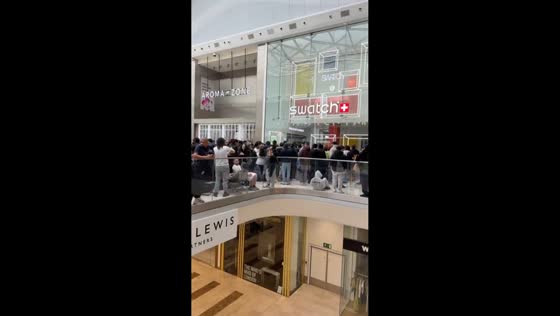 AP x Swatch launch chaos as UK store remains closed in London, UK
