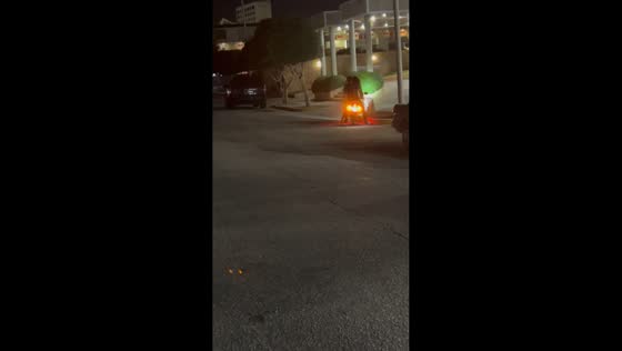Motorcycle practice ends in crash in Pampatar, Venezuela