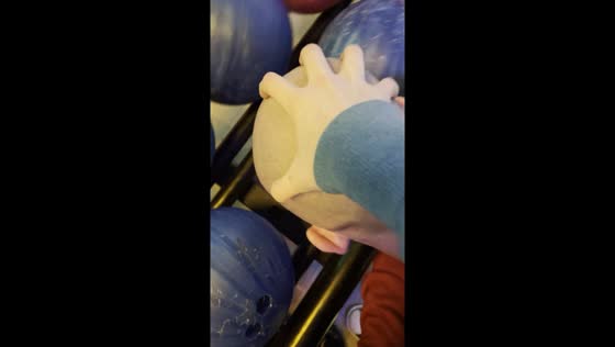 Bowling ball switcheroo: hilarious strike with a human twist!