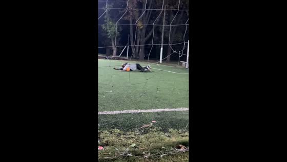 Football mishaps caught on camera in Buenos Aires, Argentina