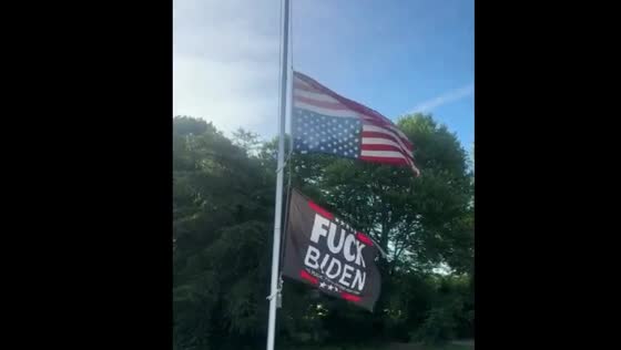 Flags at half-mast: a divisive day in American history