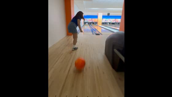 Bowler chases rolling ball after slip in Quezon City
