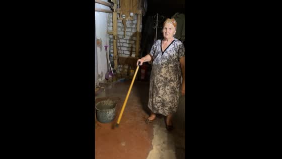 A glimpse of desperation: terrible living conditions inside Marinka's war-torn basements